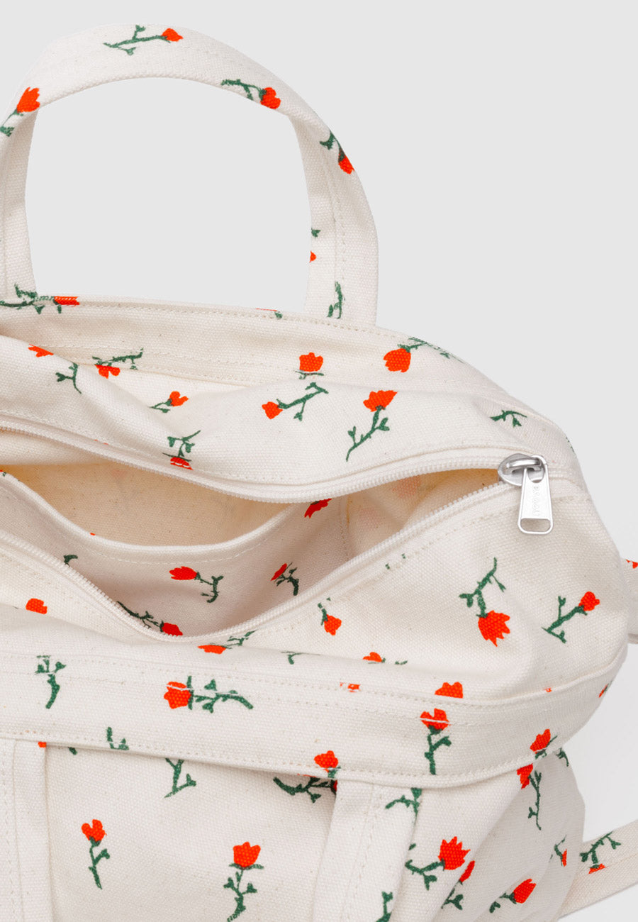 Baggu Horizontal Zip Duck Bag Painted Wildflower