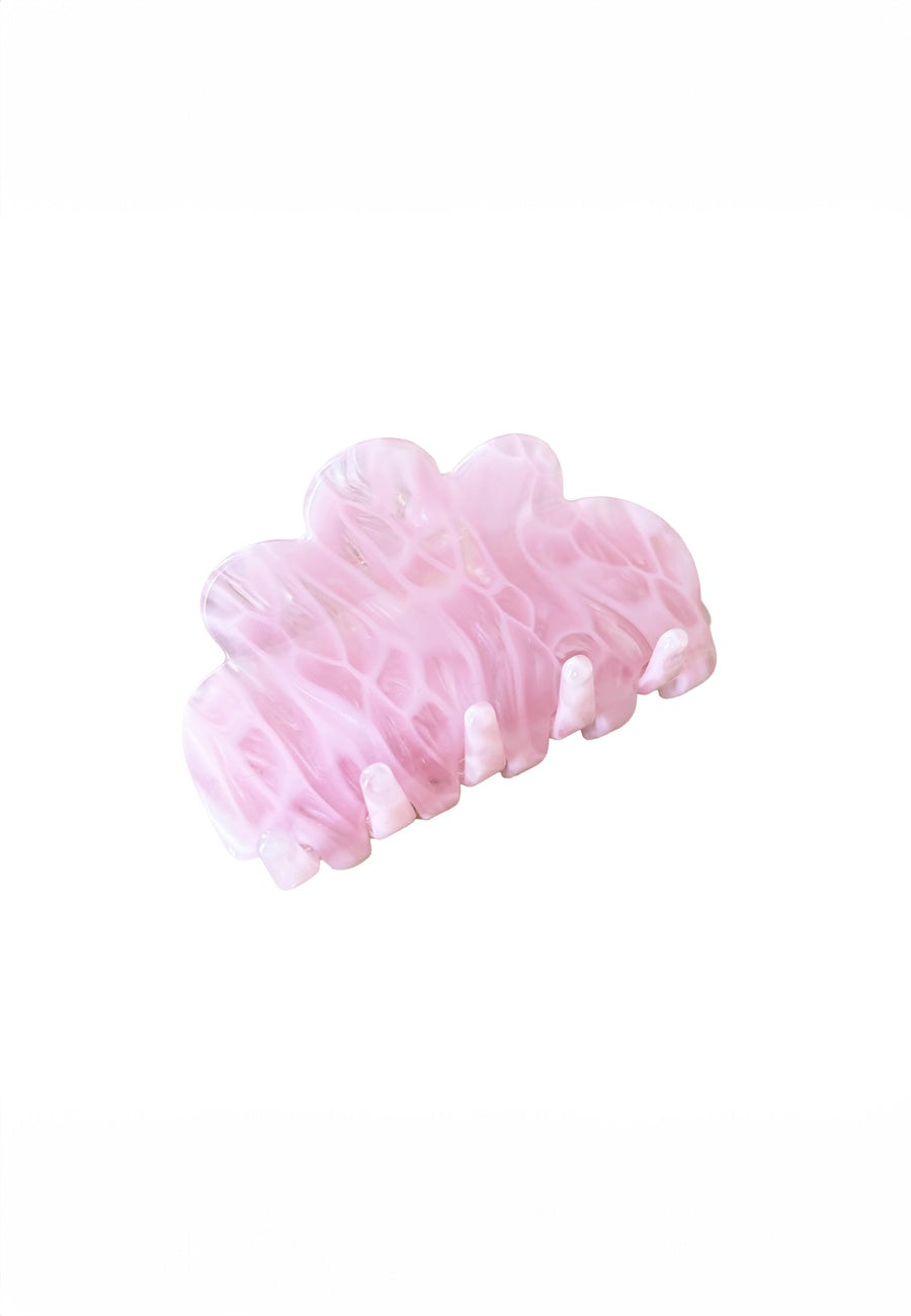 Jackie Claw Clip Pink Marshmallow