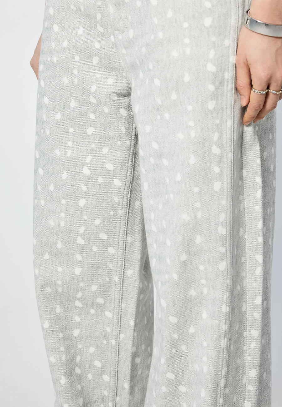 Arthur Straight Leg Jeans Mint Spots