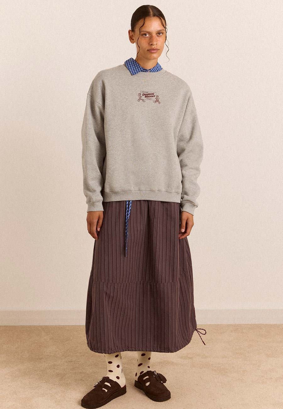 Damson Madder Local Fixers Graphic Sweater
