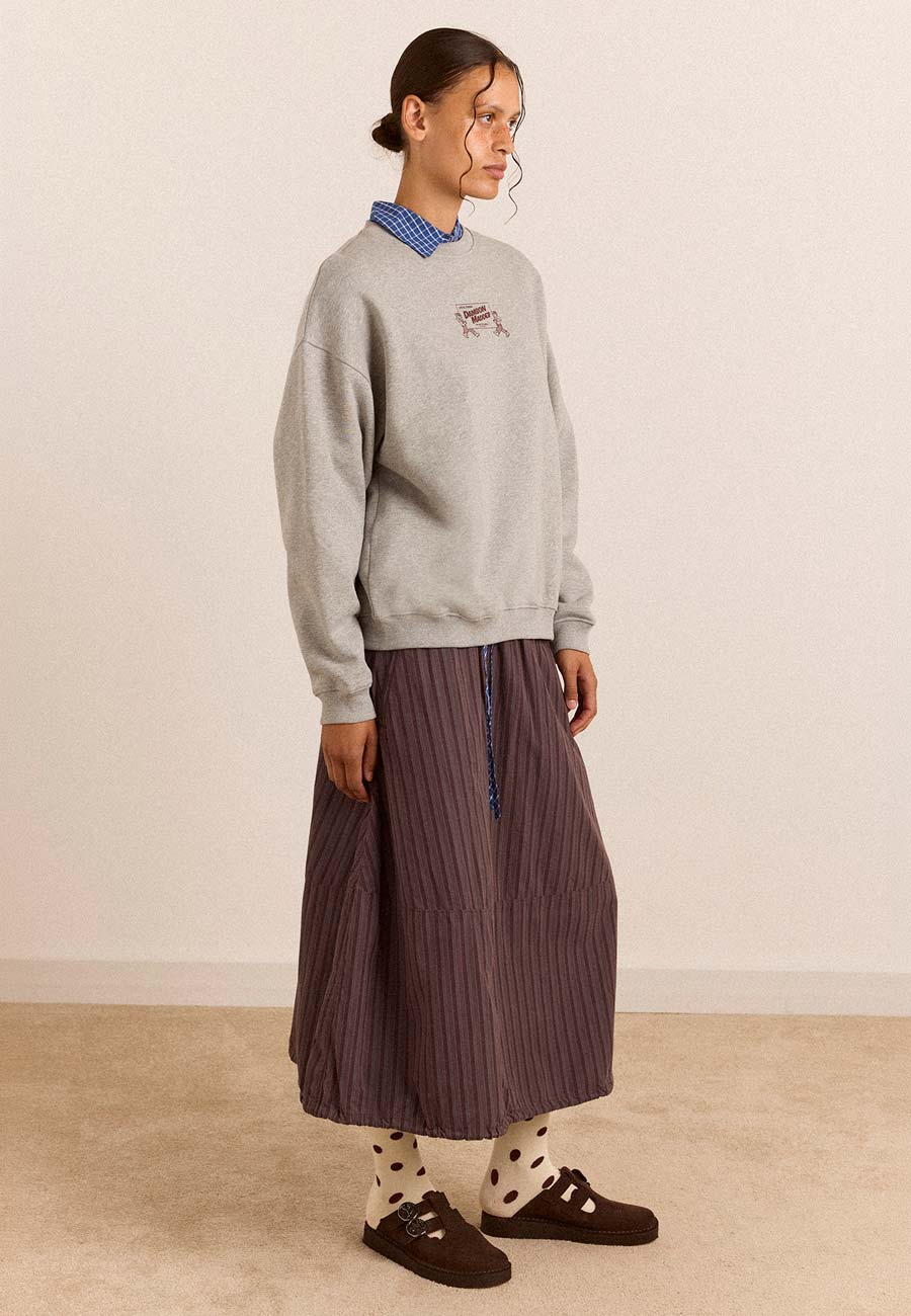 Damson Madder Local Fixers Graphic Sweater