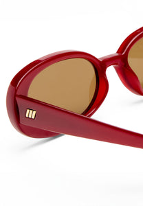 Le Specs Outta Love Burgundy
