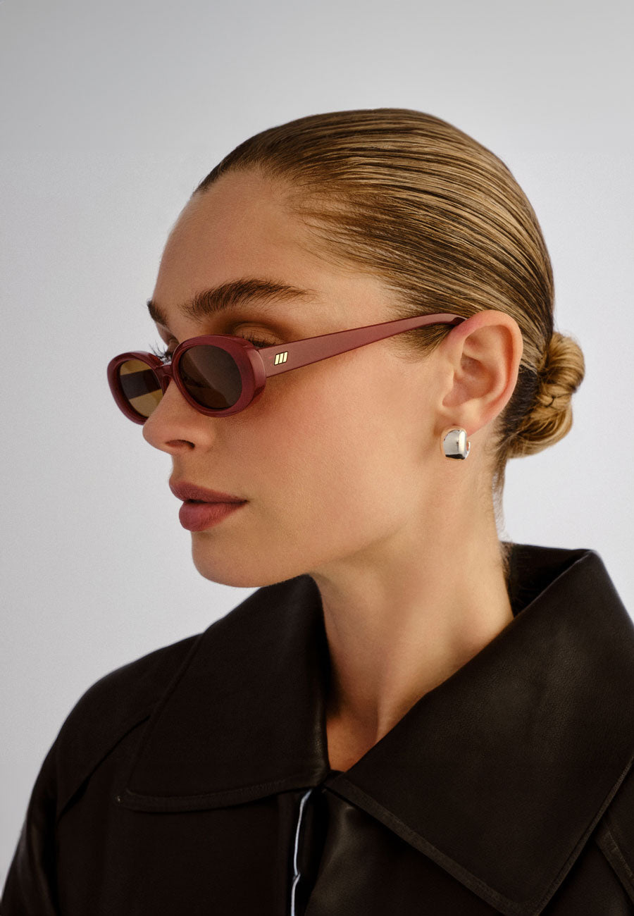 Le Specs Outta Love Burgundy