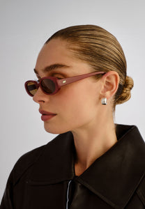 Le Specs Outta Love Burgundy