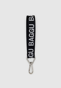 Baggu Logo Keychain Black and White
