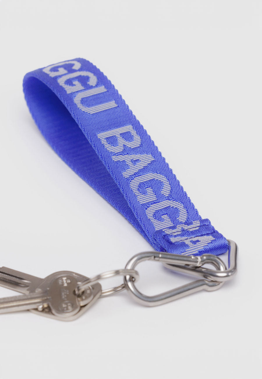 Baggu Logo Keychain Royal Blue