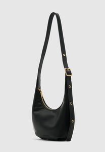 Brie Leon Everyday Croissant Mini Bag Black