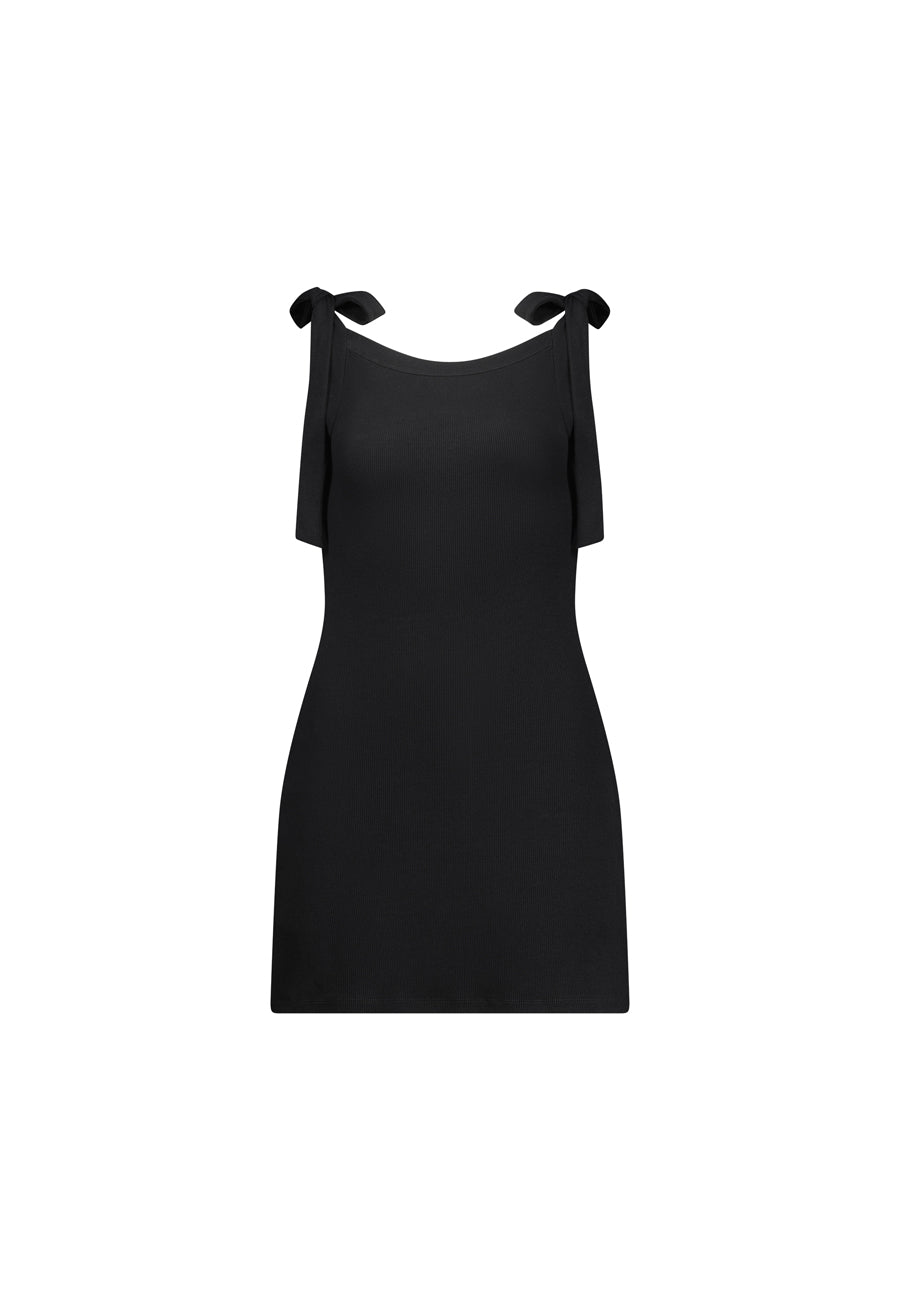 Caitlin Crisp Marsden 2.0 Mini Dress Black