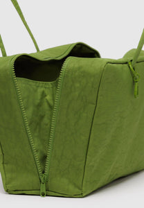 Baggu Medium Nylon Bowler Bag Green Juice