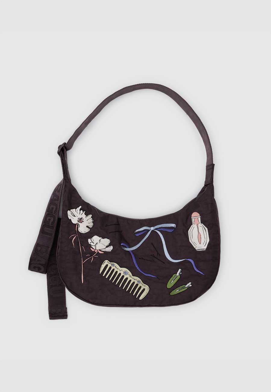 Baggu Medium Nylon Crescent Bag Get Ready With Me