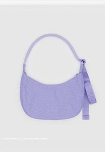 Baggu Medium Nylon Crescent Bag Embroidered My Melody Strawberry