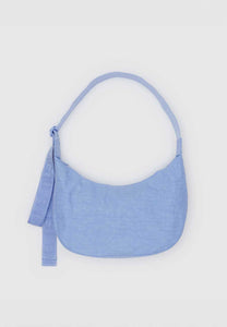 Baggu Medium Nylon Crescent Bag French Blue