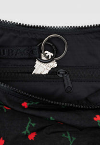 Baggu Medium Nylon Crescent Bag Painted Wildflower