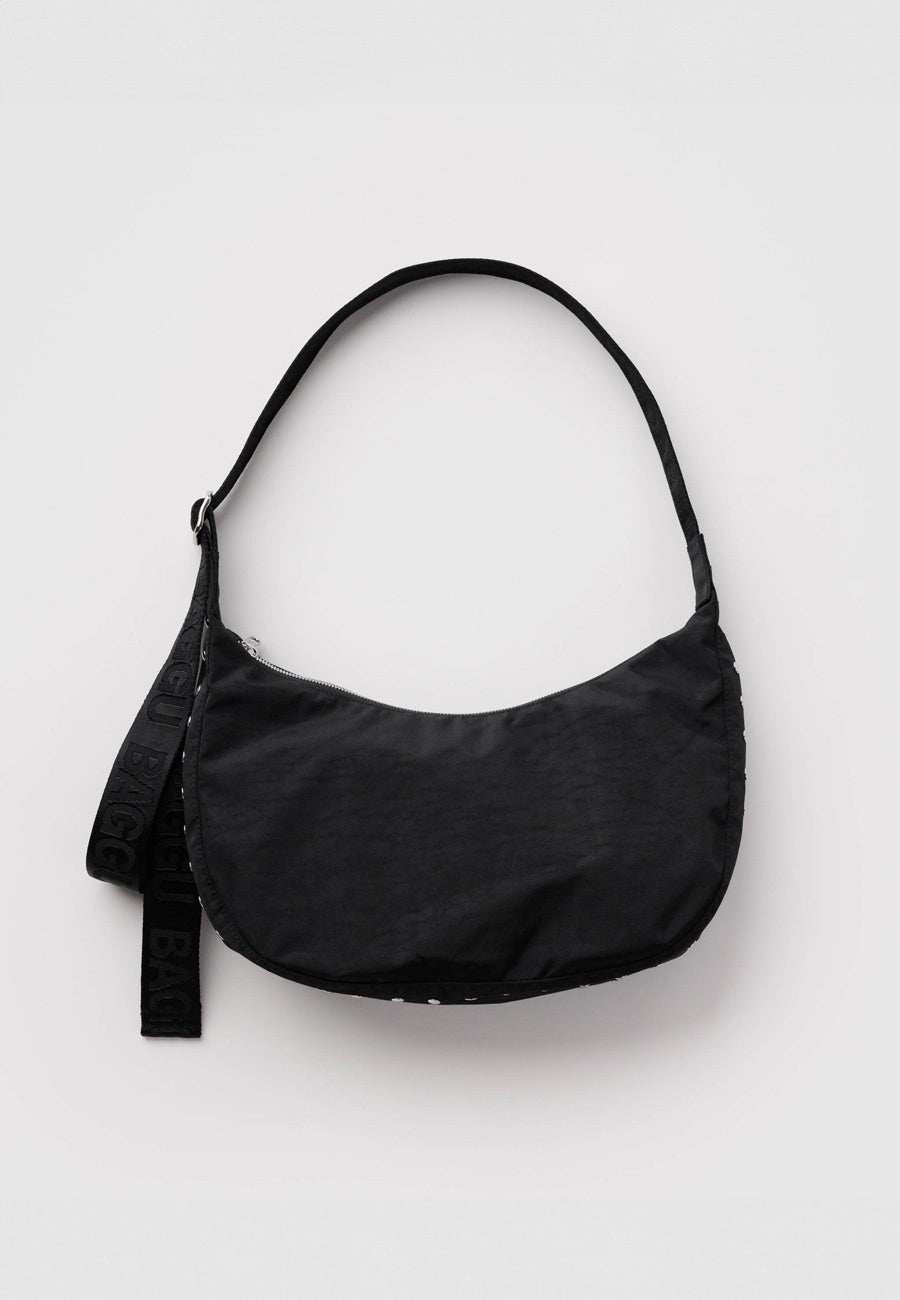 Baggu Medium Nylon Crescent Bag Studs