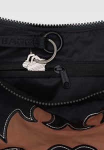 Baggu Medium Nylon Crescent Bag Western Appliqué