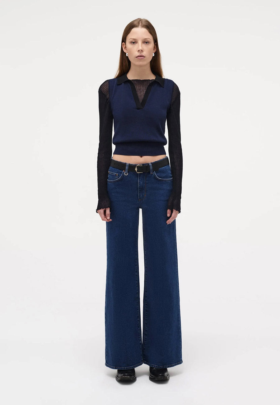 Neuw Eva Wide Jean Indigo Muse