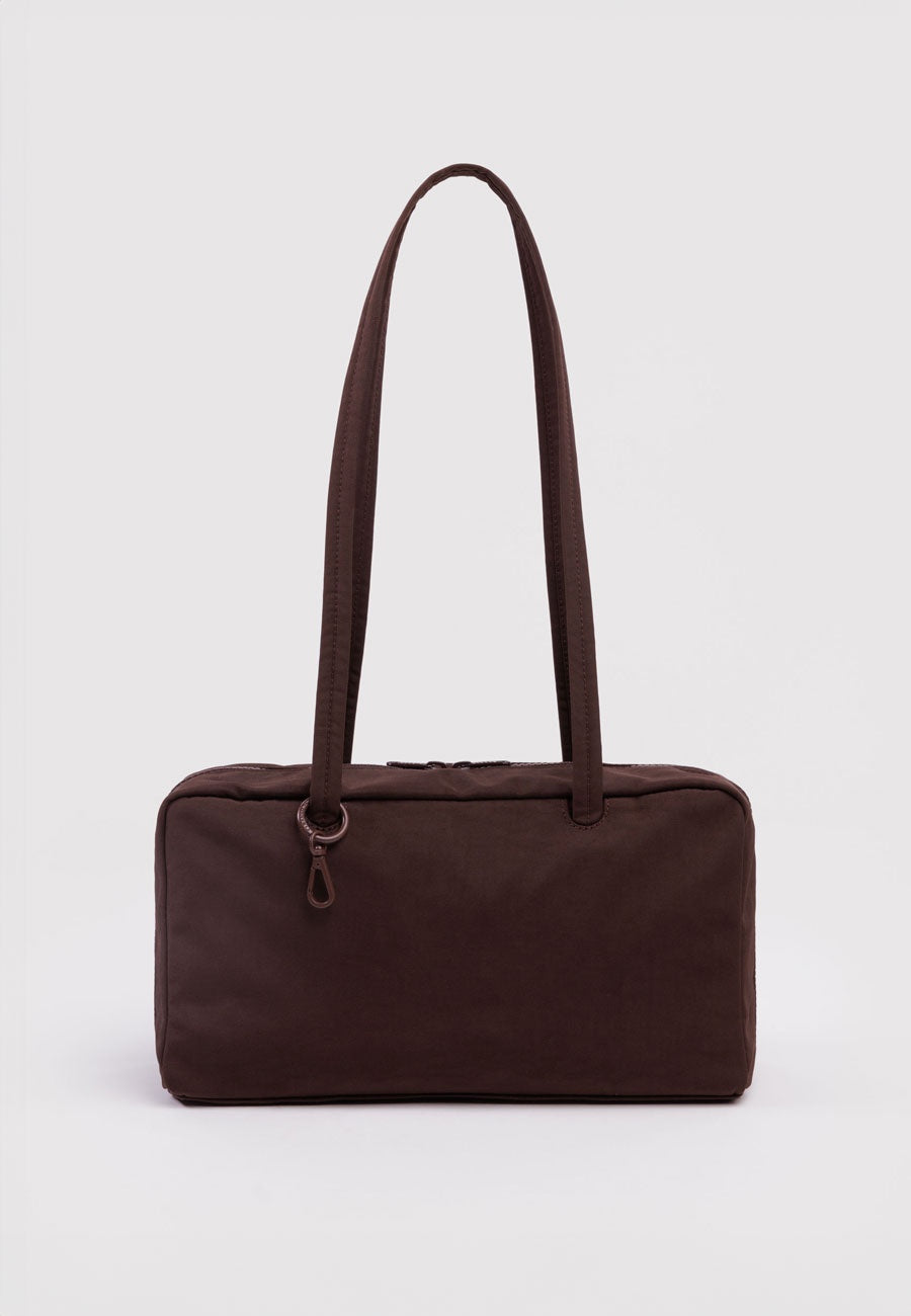 Baggu Nylon Bowler Bag Coffee