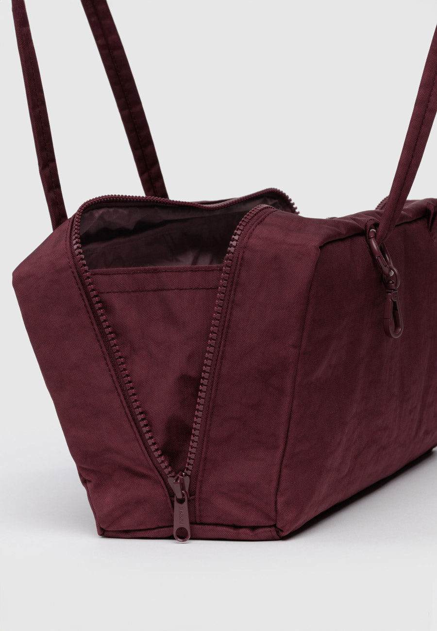 Baggu Nylon Bowler Bag Mahogany