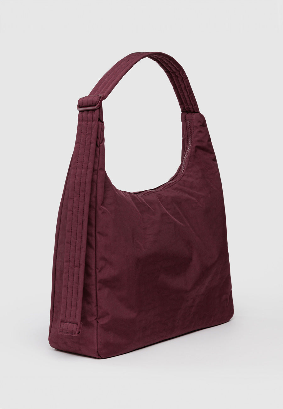 Baggu Nylon Shoulder Bag Mahogany