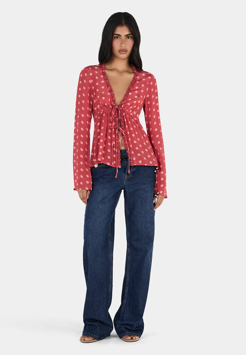 Ownley Kris Top Polka Spice