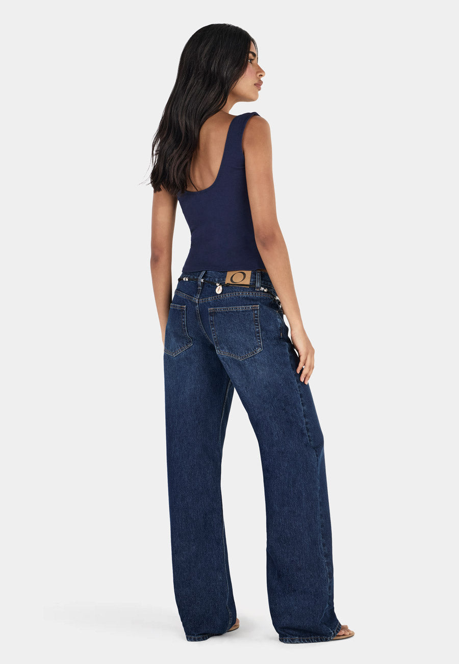 Ownley Maisie Top Indigo