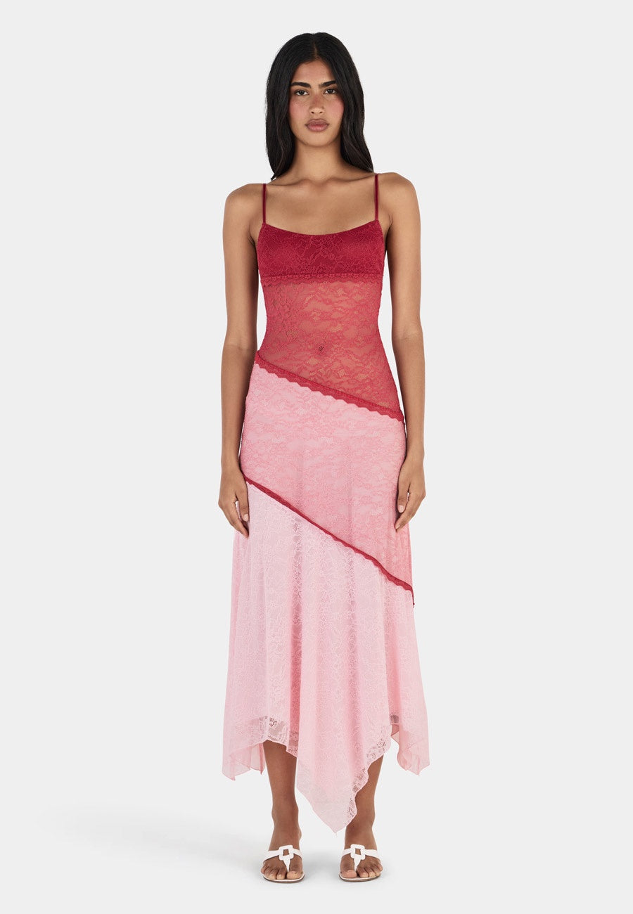 Ownley Alida Midi Dress Ballet Splice
