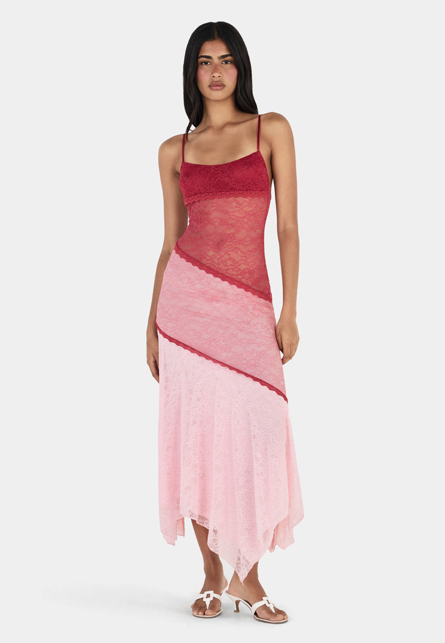 Ownley Alida Midi Dress Ballet Splice