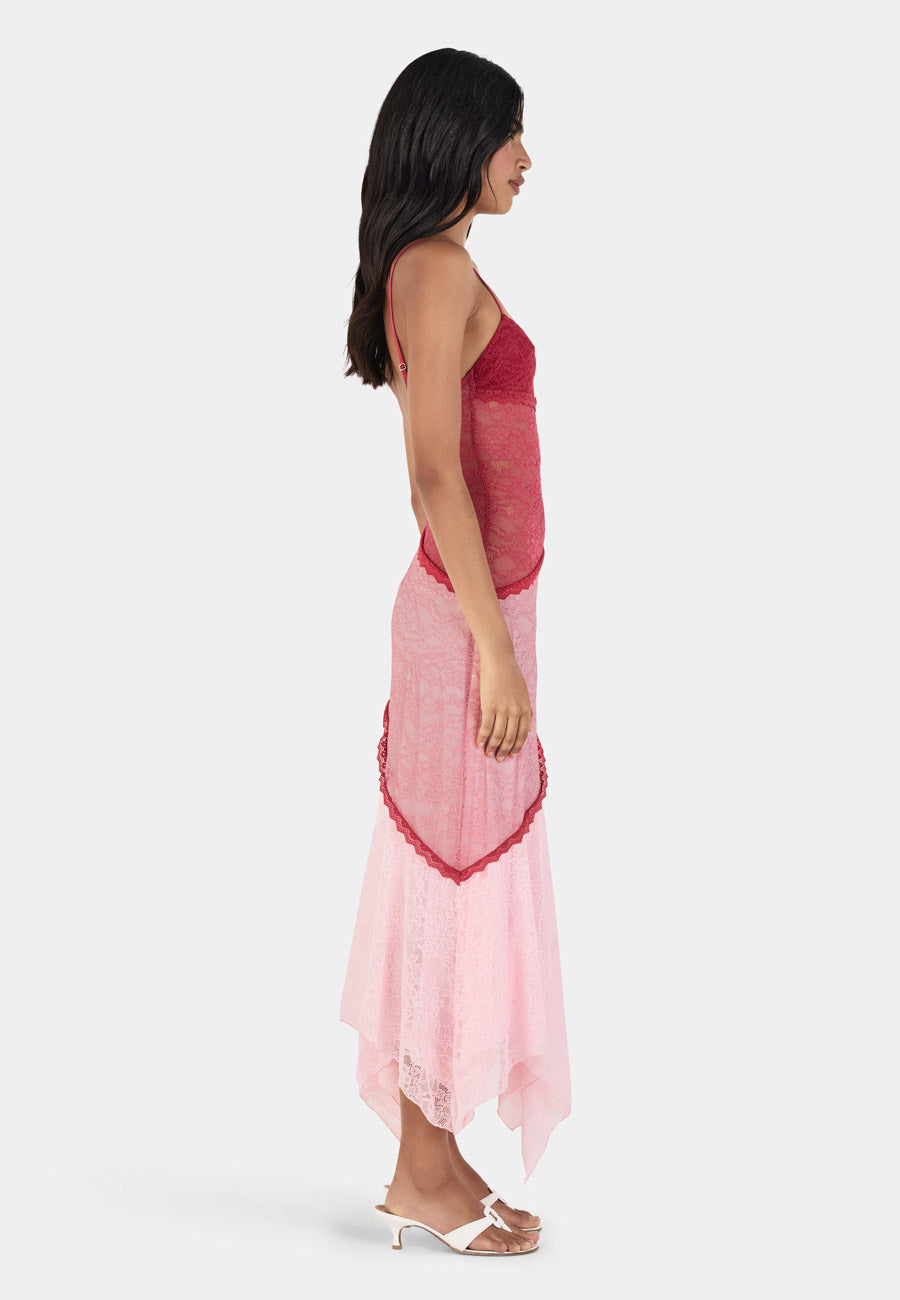 Ownley Alida Midi Dress Ballet Splice