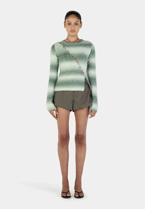 Ownley Alegra Asym Cardi Forest Gradient