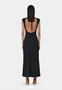 Ownley Cabello Midi Dress Black