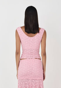 Ownley Lakey Top Peony Pink