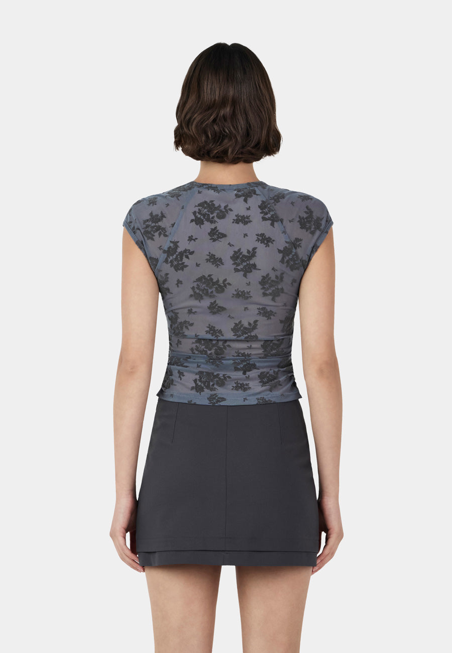 Ownley Martha Baby Tee Stormy
