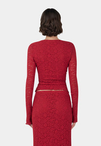 Ownley Olive Top Tango Red