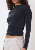 Peachy Den Kylie Long Sleeve Graphite