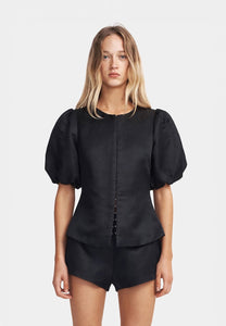 Hansen & Gretel Pellegrino Top Black