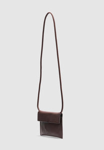 Brie Leon Pocket Bag Chocolate Nappa