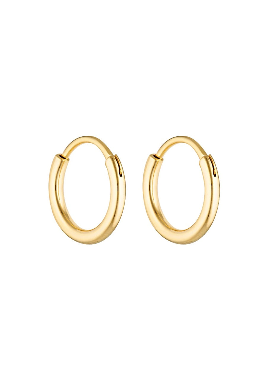 Porter Jewellery 90's Hoops Gold 20mm