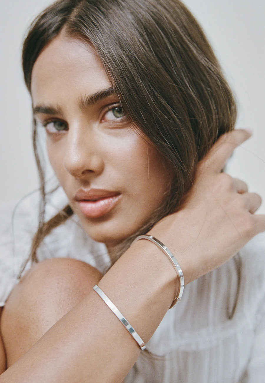 Porter Jewellery Dylan Bangle Silver