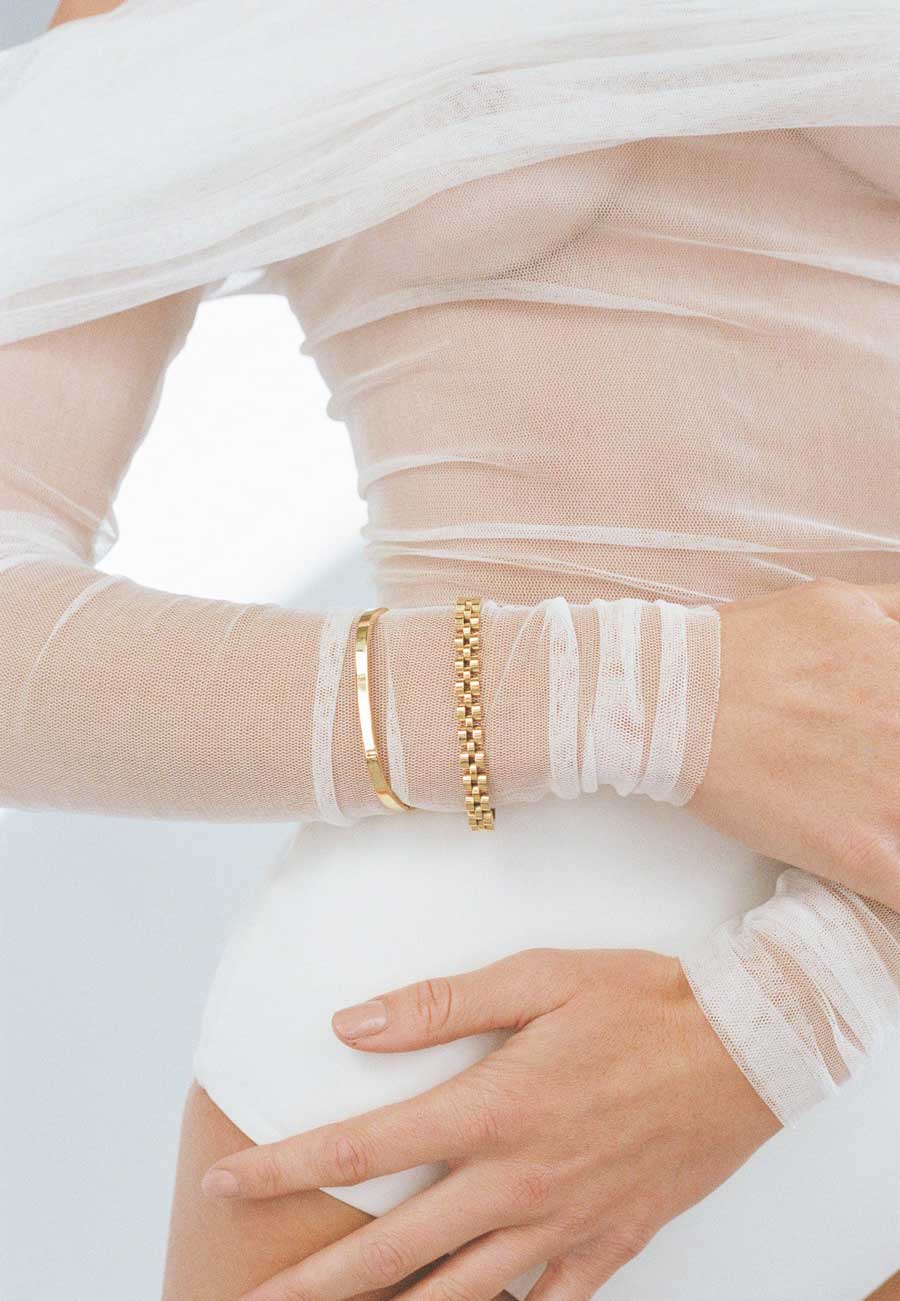 Porter Jewellery Dylan Bangle Gold