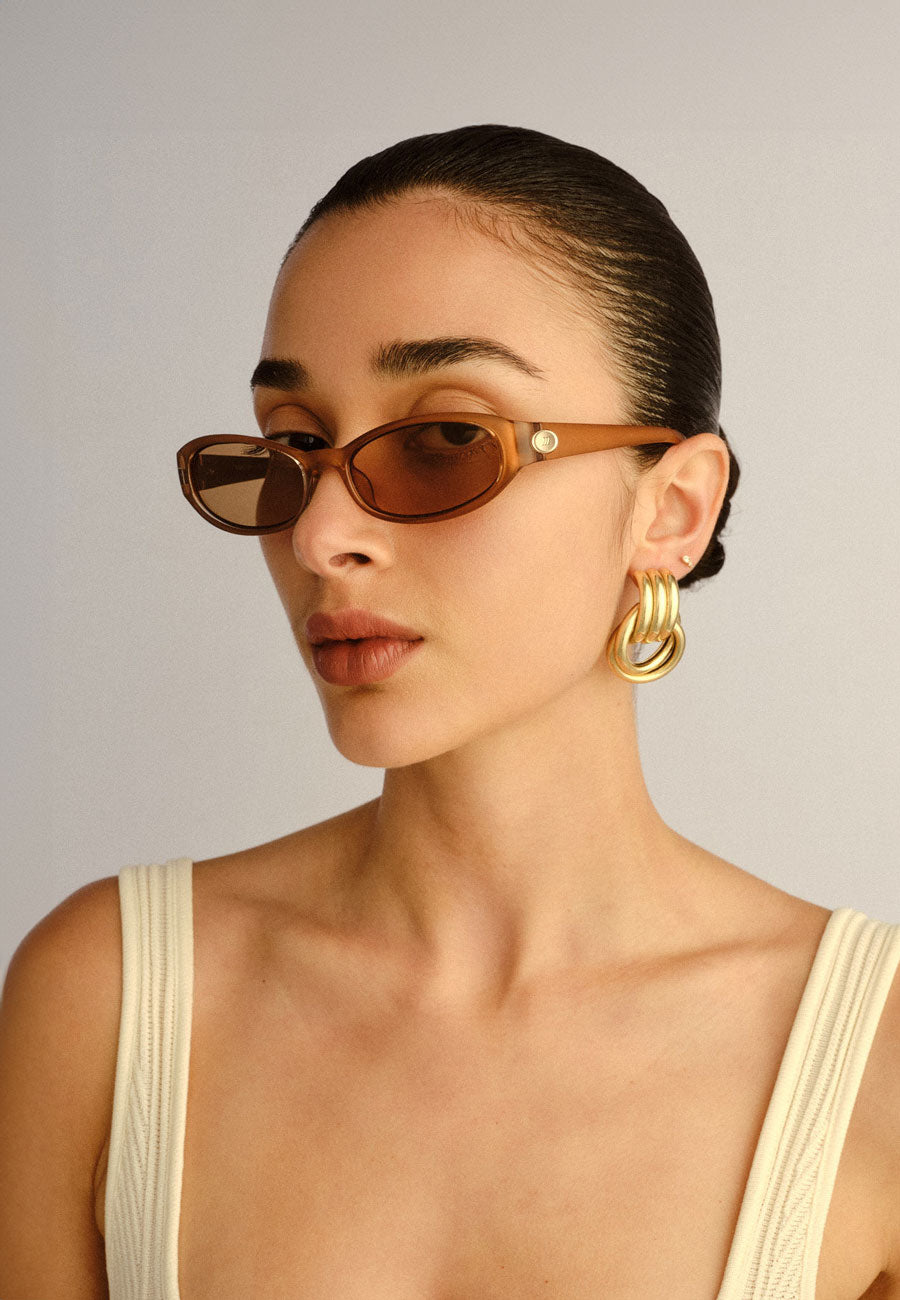 Le Specs Popalicious + Pearl Caramel