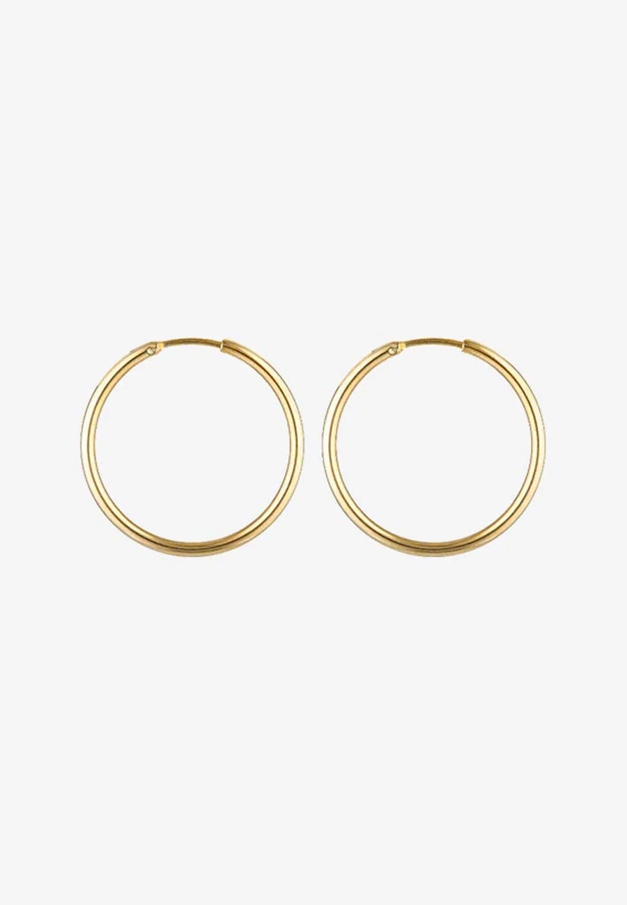 Porter Jewellery 90's Hoops Gold 25mm