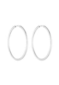 Porter Jewellery 90's Hoops Silver - 40mm