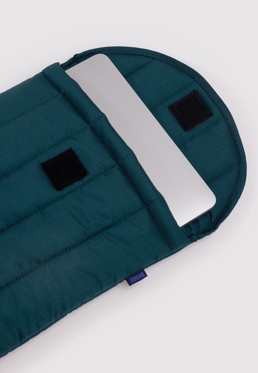 Baggu Puffy Laptop Sleeve Deep Sea 13/14"