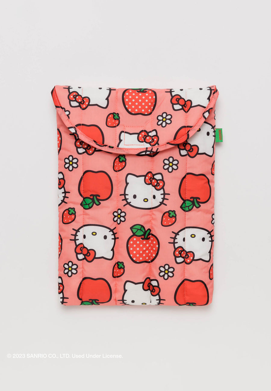 Baggu Puffy Laptop Sleeve Hello Kitty Apple 13"/14"
