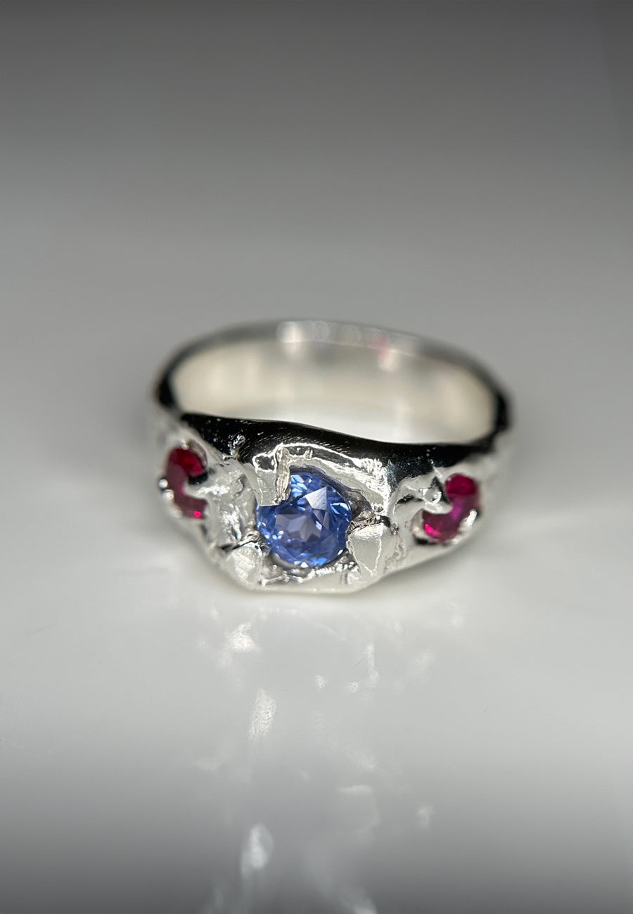 Venom Gemz Trio Ring Purple