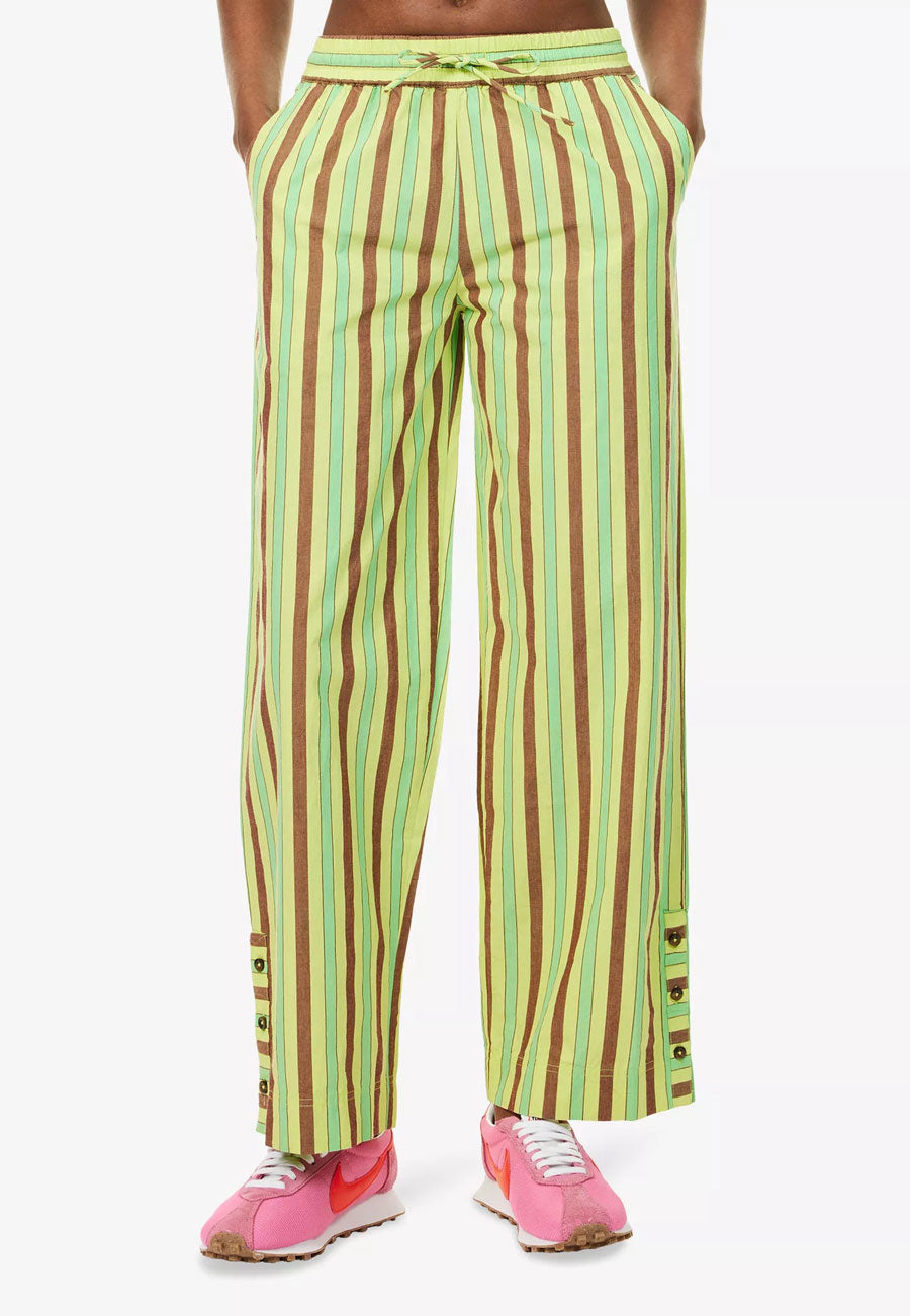 Damson Madder Ritik Trouser Tropical Business Stripe