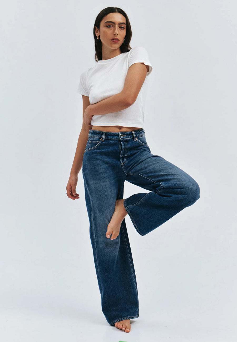 Rolla's Kate Baggy Jean Paris Texas Wash