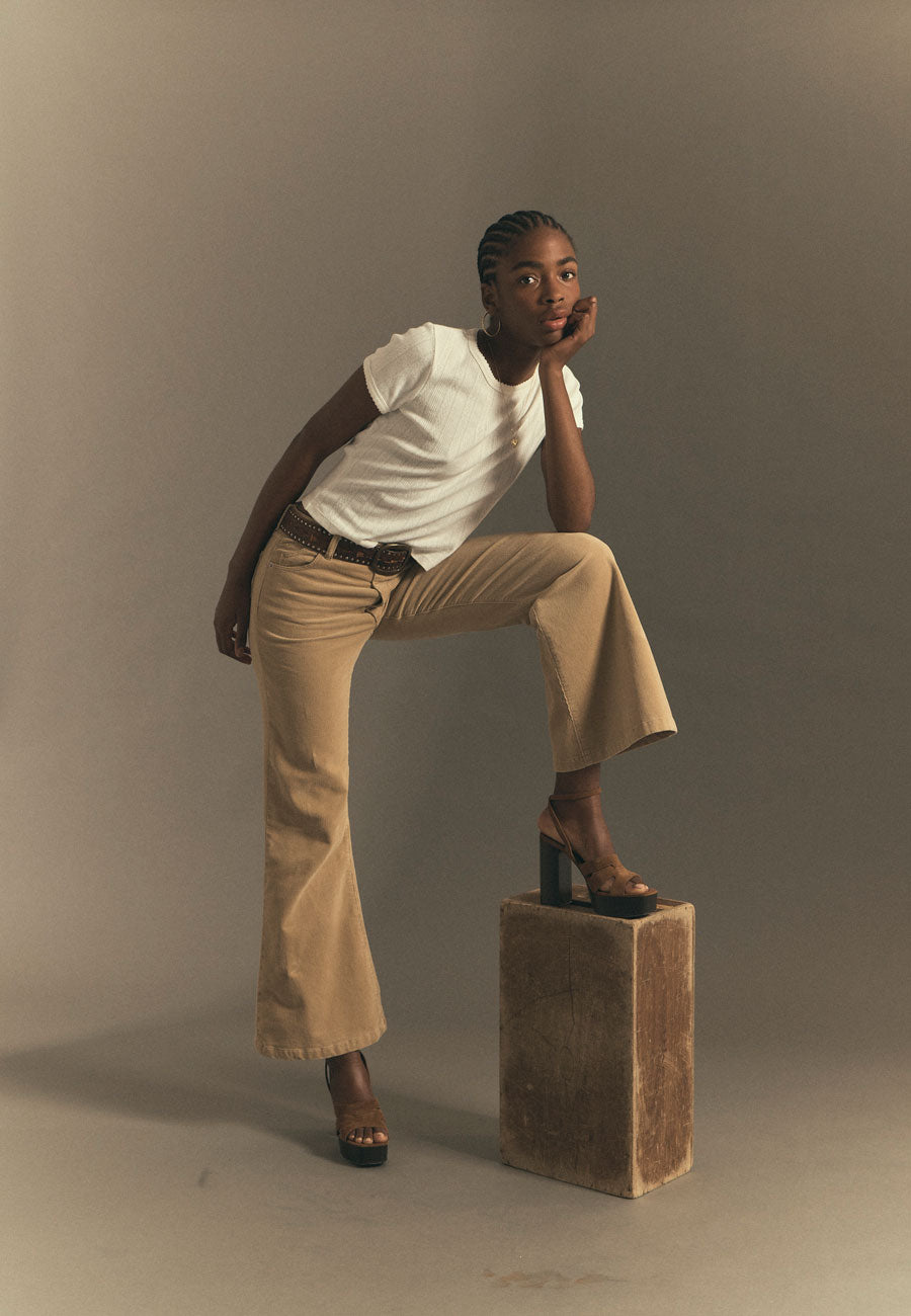 Rolla's Eastcoast Flare Sand Cord