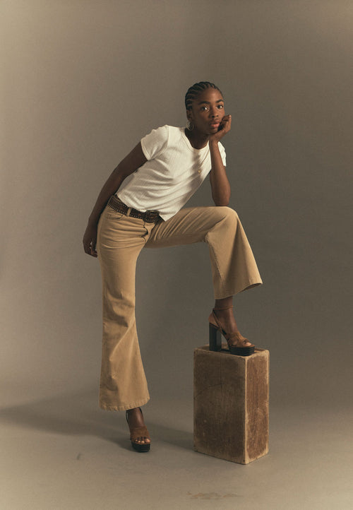 Rolla's Eastcoast Flare Sand Cord