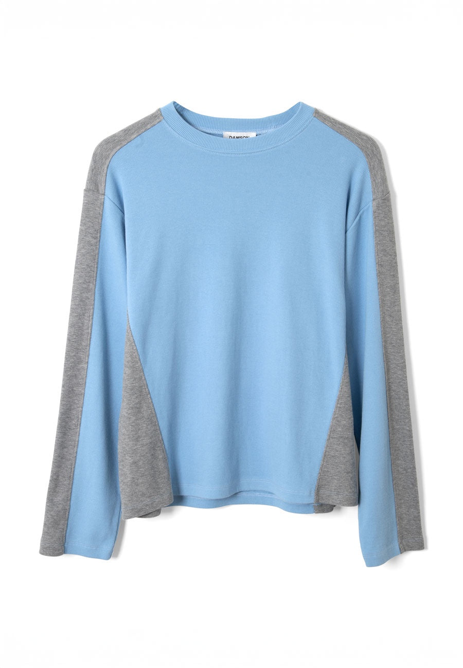 Damson Madder Romey LS Tee Blue